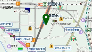 AOKI(アオキ) ららテラス 武蔵小杉店の地図画像