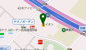 ORIHICA 【時短営業中】イオン幕張店の地図画像