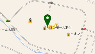 ORIHICA イオンモール羽生店の地図画像