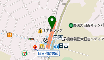ORIHICA 日吉東急アベニュー店の地図画像