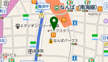 ORIHICA なんばパークスT-terrace店の地図画像