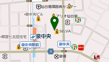 ORIHICA 泉中央セルバ店の地図画像