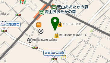 ORIHICA 流山おおたかの森S・C店の地図画像