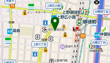 ORIHICA HALF MARKET パルコヤ上野店(2022/1/16閉店)の地図画像