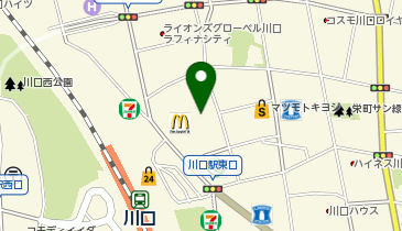 ORIHICA ららテラス川口店の地図画像