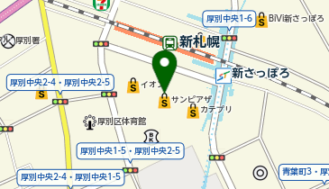 ORIHICA 新さっぽろサンピアザ店の地図画像