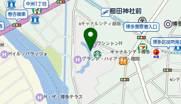 ORIHICA キャナルシティ博多店の地図画像