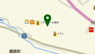 ORIHICA イオンモール熊本店の地図画像
