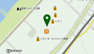 ORIHICA イオンモールりんくう泉南店の地図画像