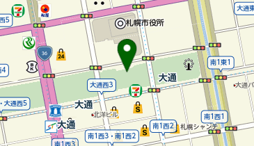 ORIHICA 【7/10 OPEN予定】さっぽろ地下街オーロラタウン店の地図画像