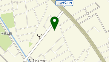 牛角 函館本通店の地図画像