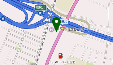 牛角 塩尻店の地図画像