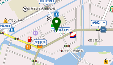 牛角 田町芝浦店の地図画像