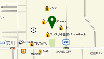 牛角 鴨宮店の地図画像