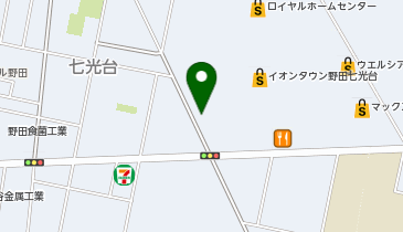 牛角 イオンタウン野田店の地図画像