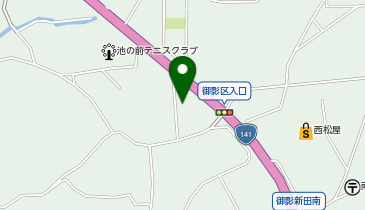 牛角 小諸店の地図画像