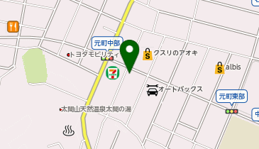 牛角 小杉店の地図画像