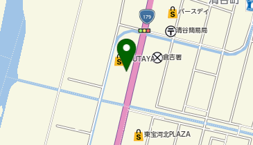 牛角 倉吉店の地図画像