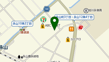 温野菜 旭川パワーズ店の地図画像