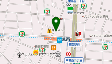 温野菜 葛西店の地図画像
