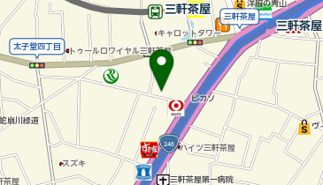 温野菜 三軒茶屋店の地図画像