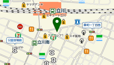 温野菜 立川南口店の地図画像