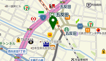 しゃぶしゃぶ温野菜 五反田店別館の地図画像