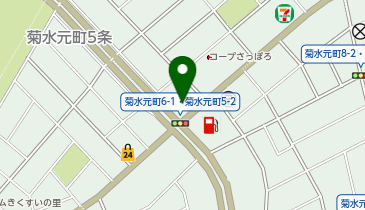 無添 くら寿司 札幌菊水元町店の地図画像