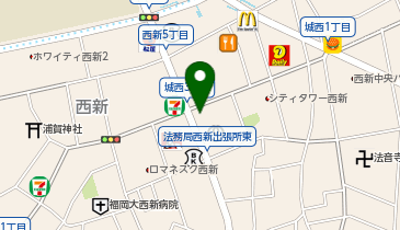 無添 くら寿司 福岡西新店の地図画像