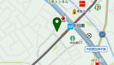 無添 くら寿司 中目黒駅前店の地図画像