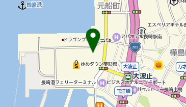 無添 くら寿司 長崎大波止店の地図画像