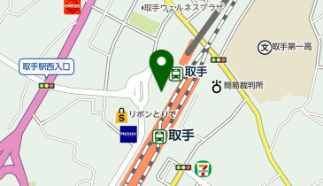 無添 くら寿司 アトレ取手店の地図画像