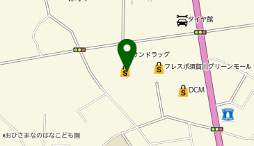 ヨークベニマル須賀川森宿店の地図画像