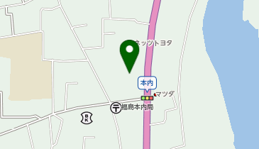 ヨークベニマル福島鎌田店の地図画像
