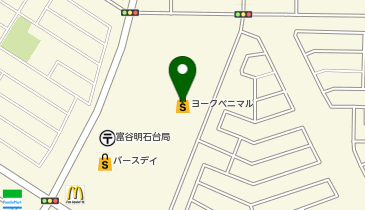 ヨークベニマル明石台店の地図画像