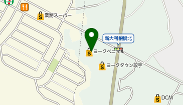 ヨークベニマル取手戸頭店の地図画像