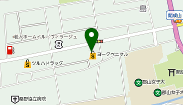 ヨークベニマル郡山島店の地図画像