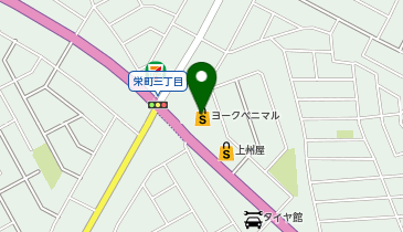 ヨークベニマル牛久上柏田店の地図画像