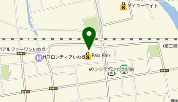 ヨークベニマルいわき平店の地図画像