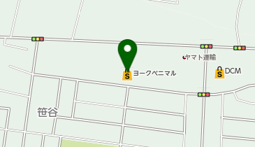 ヨークベニマル矢野目店の地図画像