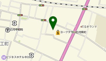 ヨークベニマル白河横町店の地図画像