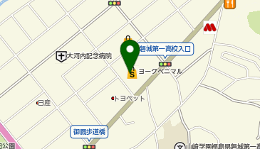 ヨークベニマル内郷店の地図画像