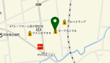 ヨークベニマル好間店の地図画像