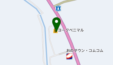 ヨークベニマル小野プラザ店の地図画像