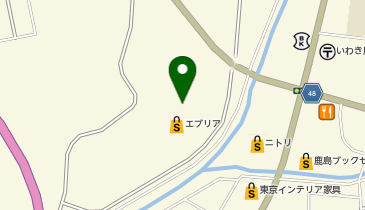 ヨークベニマルエブリア店の地図画像