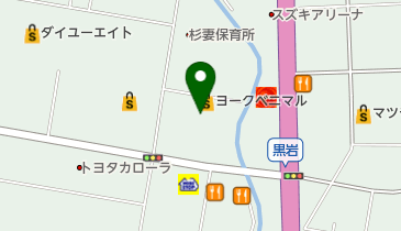 ヨークベニマル南福島店の地図画像