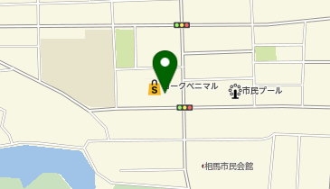 ヨークベニマル相馬店の地図画像