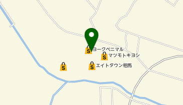 ヨークベニマル相馬黒木店の地図画像