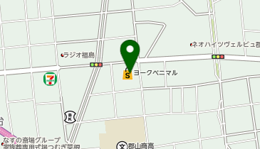 ヨークベニマル菜根店の地図画像