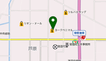 ヨークベニマル猪苗代店の地図画像